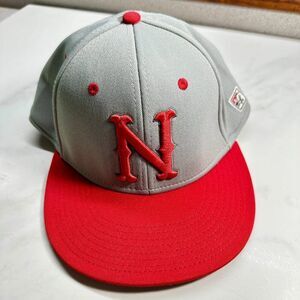 The Game Pro Nebraska Cornhuskers NCAA Embroidered Red Letter Baseball Cap Large